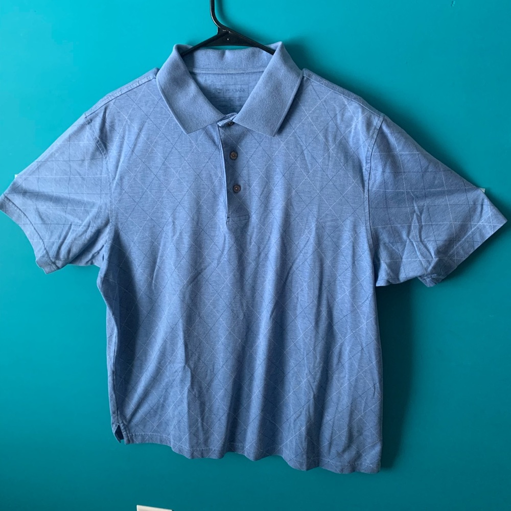 Mens Lightblue (L) Polo Tshirt